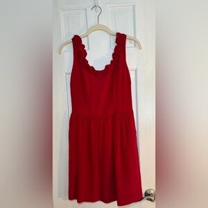 Red Silk Dress by Molly B Boston Size 2